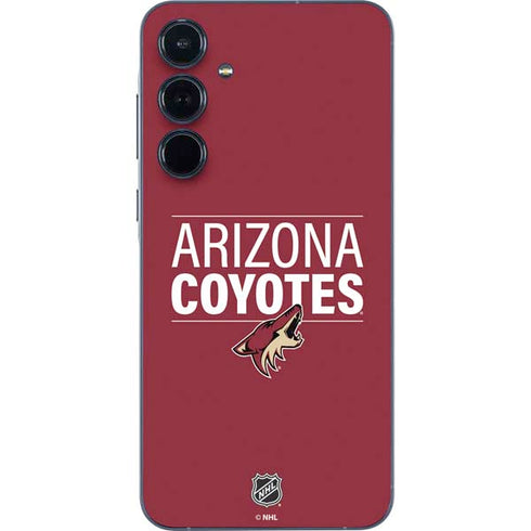 NHL Arizona Coyotes Lineup Galaxy A35 5G Skin